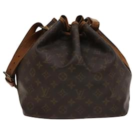 Louis Vuitton-LOUIS VUITTON Monogram Petit Noe Shoulder Bag M42226 LV Auth 116518-Monogram