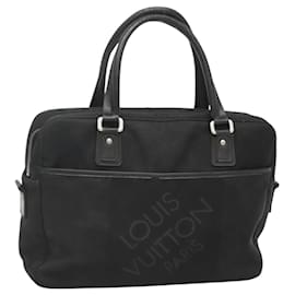 Louis Vuitton-LOUIS VUITTON Damier Geant Yak Business Bag 2way Black Noir M93082 Auth bs25028-Black