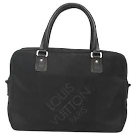 Louis Vuitton-LOUIS VUITTON Damier Geant Yak Business Bag 2way Black Noir M93082 Auth bs25028-Black