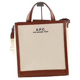 Apc Bolsa de lino Beige