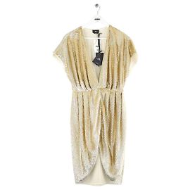 Elisabetta Franchi Goldenes Kleid Golden