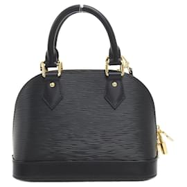 Louis Vuitton-Louis Vuitton Epi Alma BB Handbag-Black