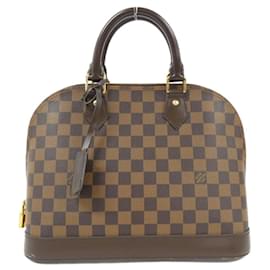 Louis Vuitton-Louis Vuitton Damier Alma PM Handbag-Damier ebene