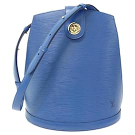Louis Vuitton-Louis Vuitton Epi Cluny M52255 Shoulder Bag-Blue