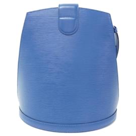 Louis Vuitton-Louis Vuitton Epi Cluny M52255 Shoulder Bag-Blue