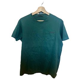 Prada Camisetas Verde oscuro