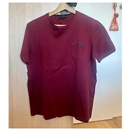 Prada-Tees-Dark red