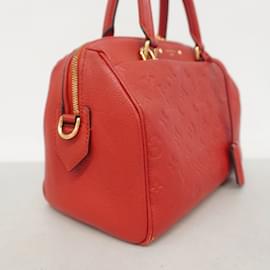 Louis Vuitton-Louis Vuitton Monogram Empreinte Speedy Bandouliere 25 Handbag-Fuschia