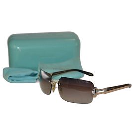 Tiffany & Co sunglasses Black Silvery