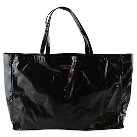 Acne Bolsa de algodón Negro