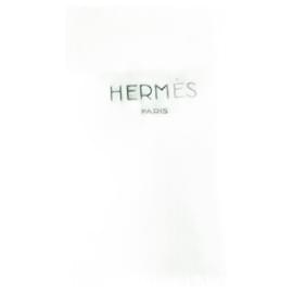 Hermès-Cashmere scarf-Green