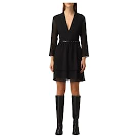 Autre Marque-Patrizia Pepe black dress women s-Black