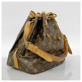 Louis Vuitton-Louis Vuitton Monogram Petit Noe Shoulder Bag-Brown