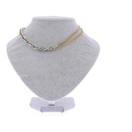 Autre Marque Collana EMMA PILLS bicolore a catena e maglie D'oro