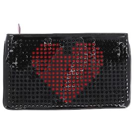 Christian Louboutin Pochette en cuir Noir