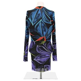 Autre Marque-Printed dress-Black