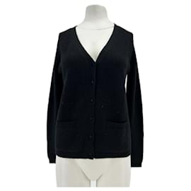 Autre Marque-Cardigan en cachemire-Black