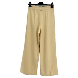 SéZane-Pleated trousers-Yellow