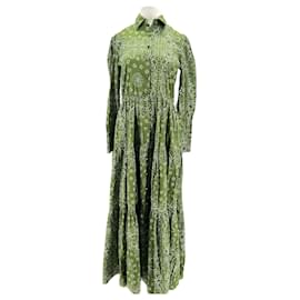 Autre Marque-Robe verte-Green