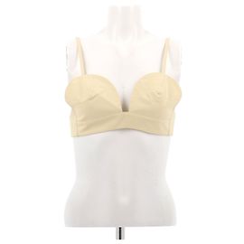 Jil Sander Yellow Linen Brassiere Yellow