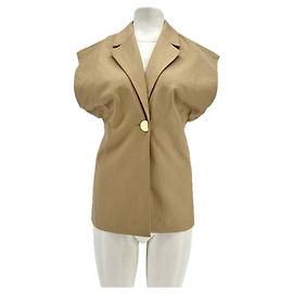 Autre Marque URBAN REVIVO Brown Sleeveless Blazer Brown