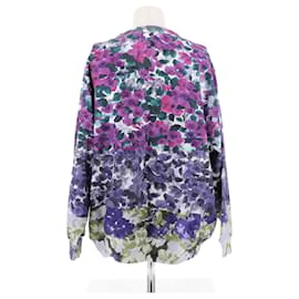 Dries Van Noten-Pull à imprimé-Purple