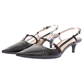 Prada-Slingbacks noirs-Black