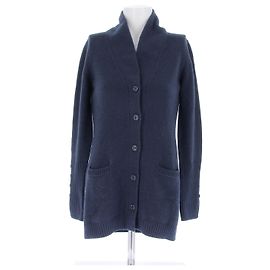 Loro Piana Kaschmir-Cardigan Marineblau