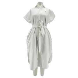 Polo Ralph Lauren Vestito camicia bianco Bianco