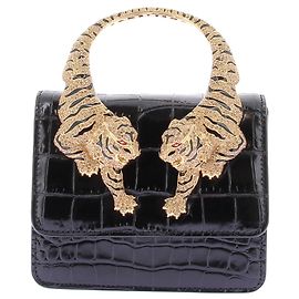 Roberto Cavalli Sac à main "Roar" Noir