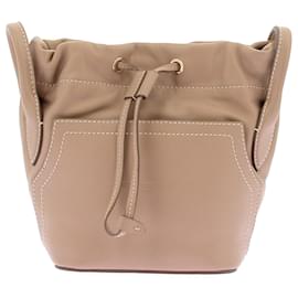 Borsa a secchiello Robert Clergerie in pelle camel Cammello
