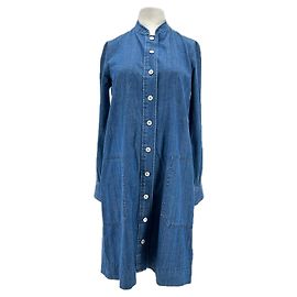 Apc Robe en denim Bleu