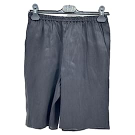 Autre Marque-Short en lin "Andra"-Black