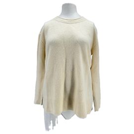 Autre Marque Suéter de cashmere branco Branco
