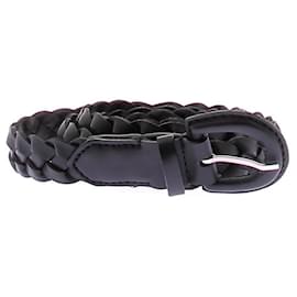 Autre Marque-Leather belt-Black