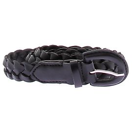 Autre Marque LES COYOTES DE PARIS Black Leather Belt Black