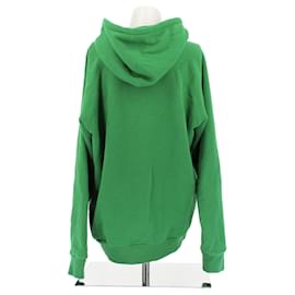 Gucci-Sweatshirt à capuche avec lapin brodé-Green
