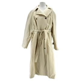 Autre Marque Beige Trenchcoat "Kamina" Kamel