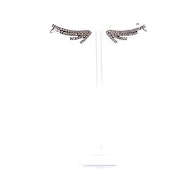 Autre Marque Orecchini di strass Argento