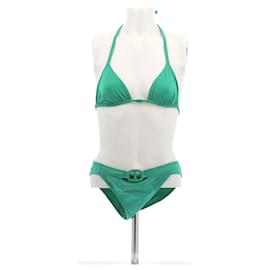 Hermès-Maillot de bain deux pièces-Green