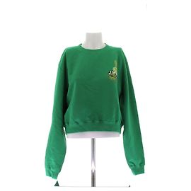 Off White Sudadera verde Verde