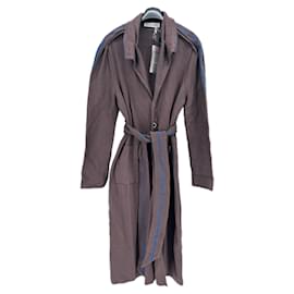 Autre Marque-Knitted coat 'Ugo'-Brown