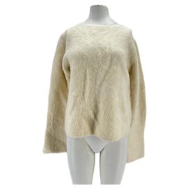 Autre Marque Suéter de lã de alpaca "Freya" Branco