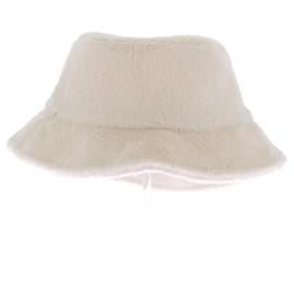 Autre Marque-Bob en fourrure synthétique-White
