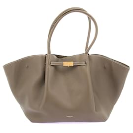 Autre Marque-Sac en cuir "The Midi New York"-Khaki