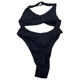 Autre Marque MYRA SWIM Badeanzug Einteiler Schwarz Schwarz