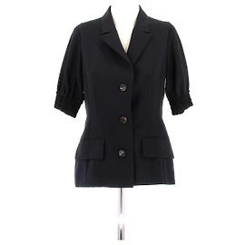 Nina Ricci Mischwolljacke Schwarz