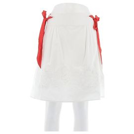 Autre Marque Gonna bianca con nodi Bianco