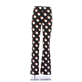 Louis Vuitton Calças de bolinhas Preto