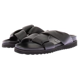 Autre Marque Sandali in pelle "OBI" Nero